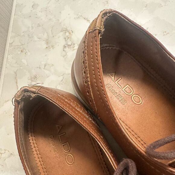 Aldo Mens Brown Dress Shoes main image 4